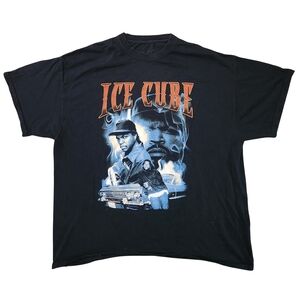 Ice Cube Graphic Tee in Black
